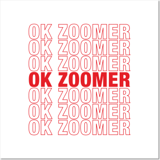 Ok Zoomer Posters and Art